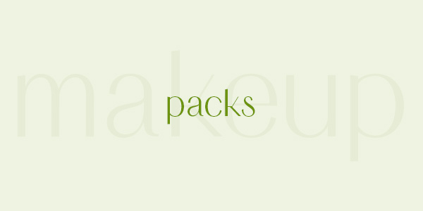 Buy natural and organic makeup packs online