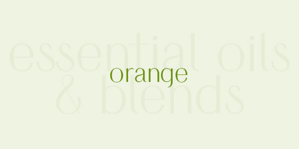 Shop online for the best orange essential oil and blends