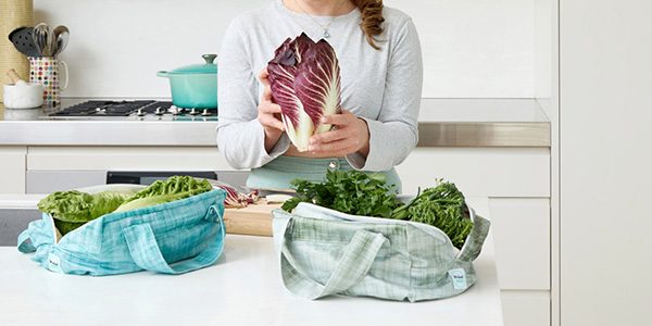Produce Pod reusable product bags to keep vegies fresh