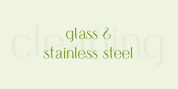 Shop the best natural glass and stainless steel cleaner