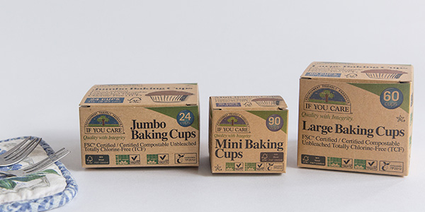 Shop reusable and unbleached baking cups