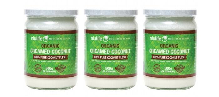 What is creamed coconut?