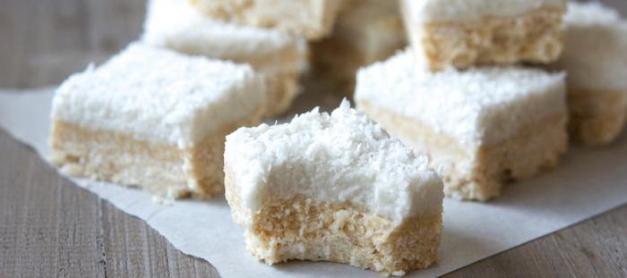 Lemon Coconut Slice