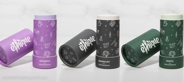 New deodorant sticks from Ethique