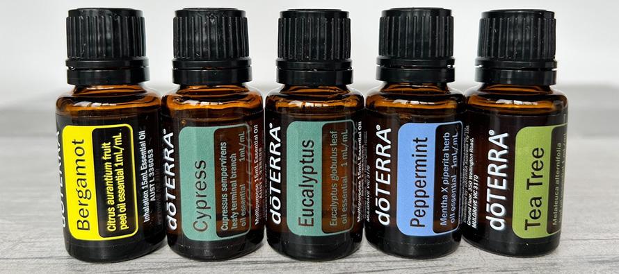 doTERRA Australia oils listing with the TGA