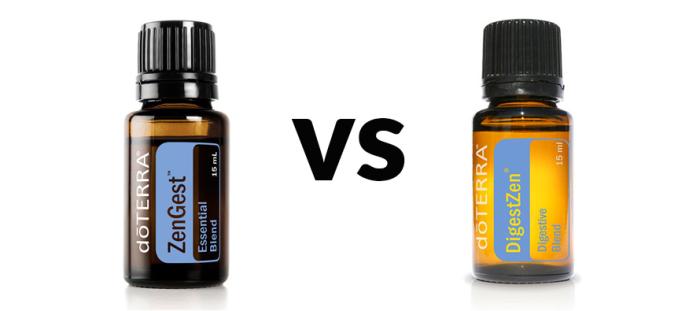 doTERRA Zengest vs Digestzen - has 1 swap improved this blend?