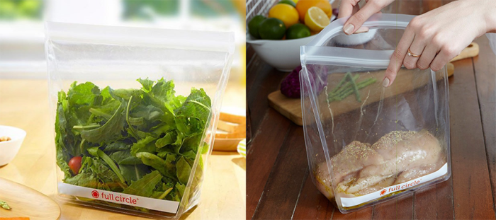 Reusable freezer bags