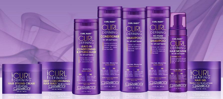 Giovanni Hair Products for curly hair