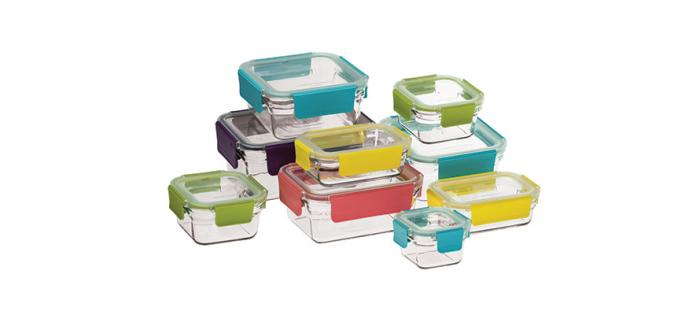 New premium food container set from Glasslock