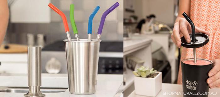 Stainless Steel Straws new to the Klean Kanteen range