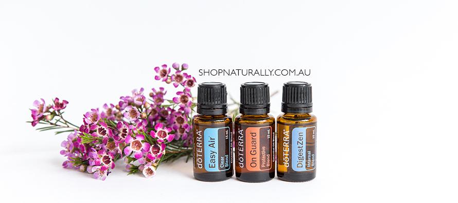 Three doTERRA essential oil blend favourites