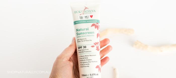 Up close with the new Rosehip Sunscreen from Eco Tan