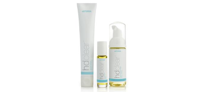 Introducing all three products in the HD Clear range from doTERRA