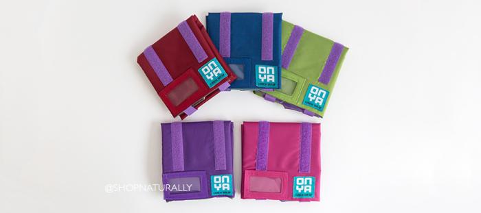 Introducing ONYA reusable lunch wraps