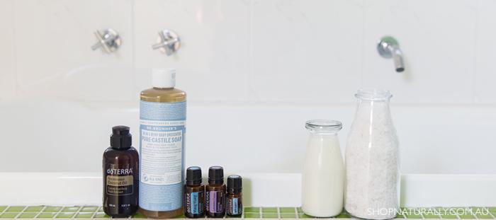 The safe way to add essential oils to your bath using only natural ingredients