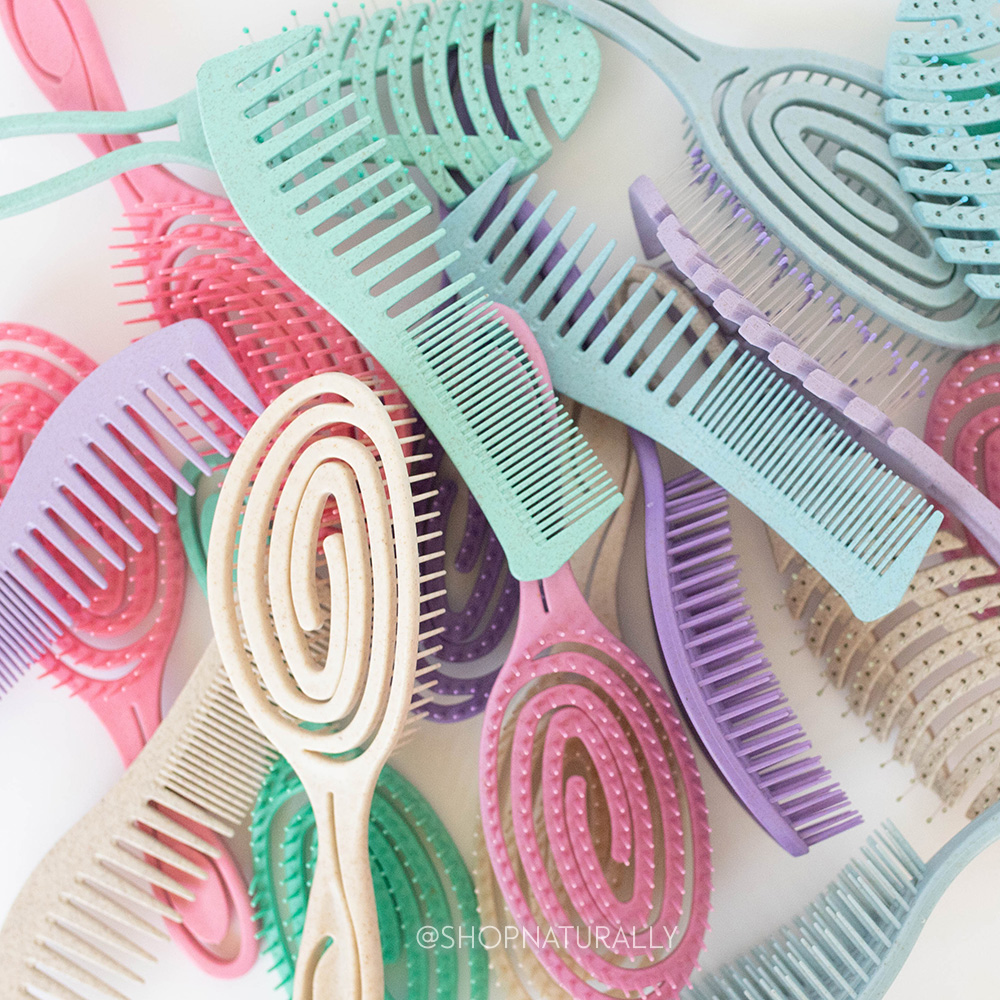 Detangling Hair Brushes & Combs from The Happy Sparrow